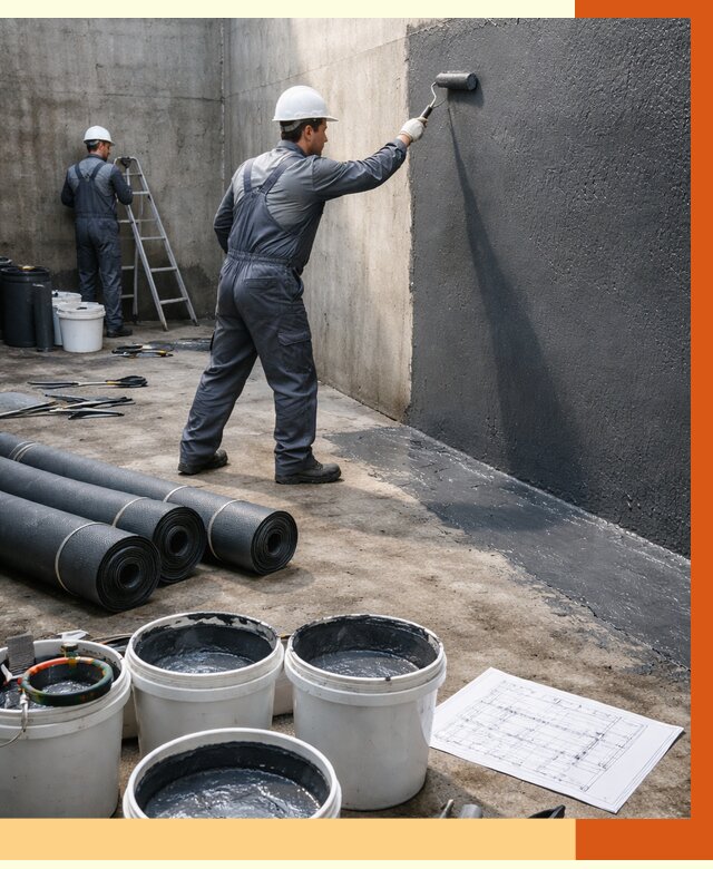 Гидроизоляция резервуара в Феодосии от 121896 руб. под ключ | ТепломастерФдс